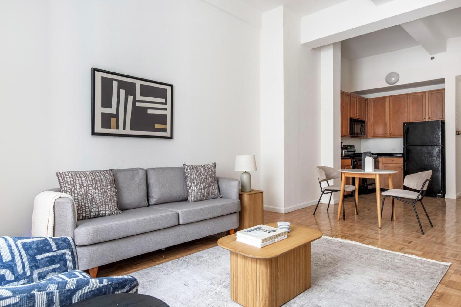Apartment Fidi 1br W Doorman Wd Nr South St Seaport Nyc-1306 New York